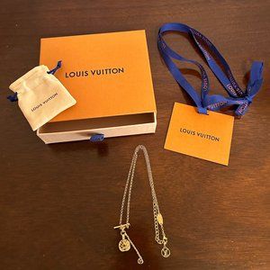 Authentic Louis Vuitton LV Tribute Necklace